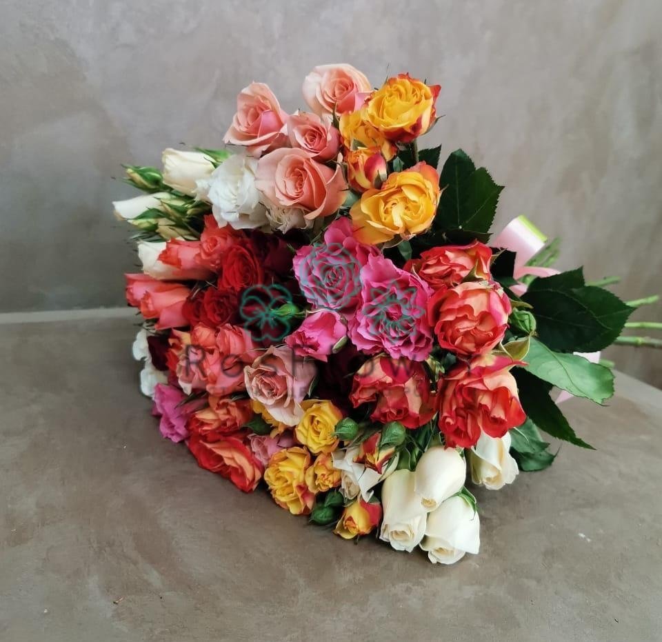Букет цветов из: Розы в Первомайке