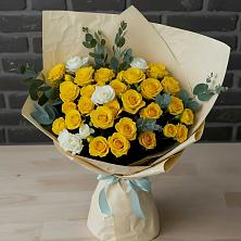Букет цветов из:  Розы в Первомайке