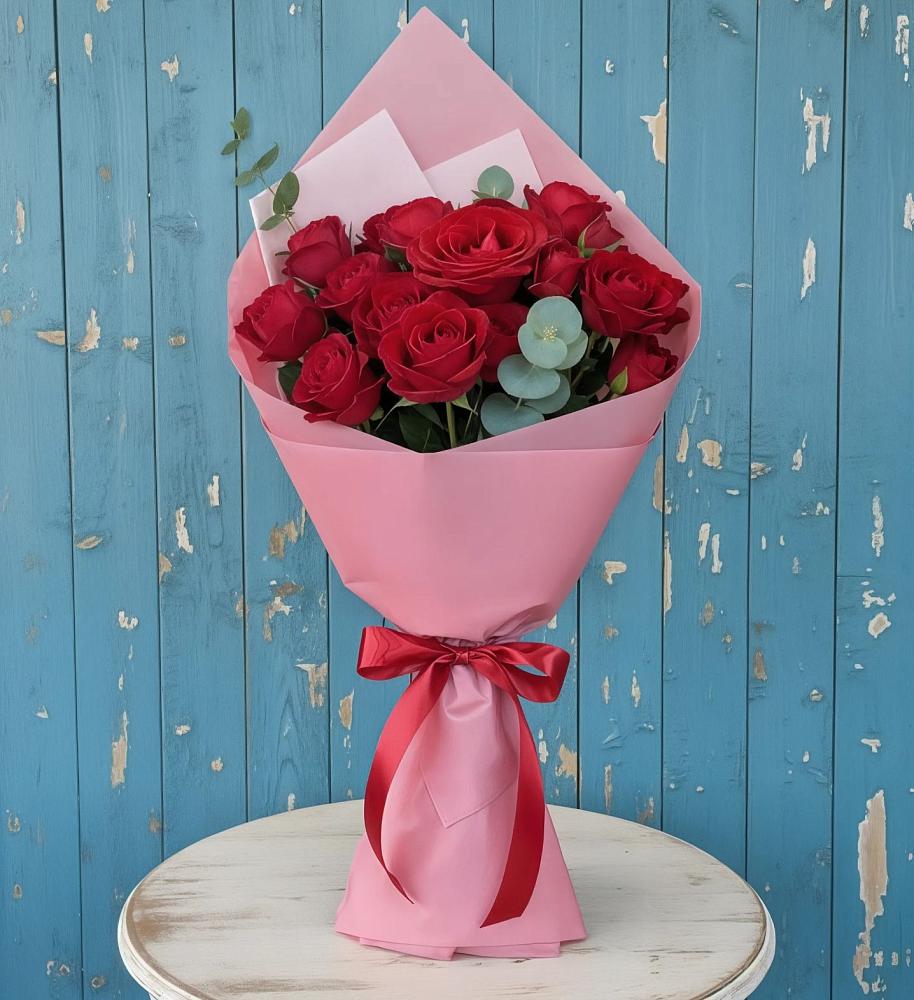 Букет цветов из: Розы в Первомайке