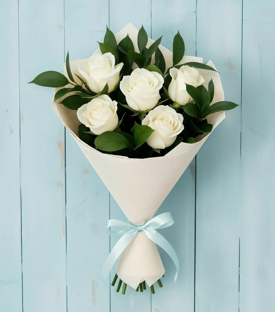 Букет цветов из: Розы в Первомайке