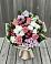 Букет цветов из: Альстромерии, Гвоздики, Розы и Хризантемы в Первомайке