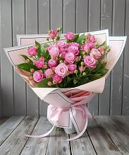 Букет Розовый кустик #REPLACE_PRED# Первомайке