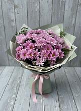 Букет цветов из:  Хризантемы в Первомайке
