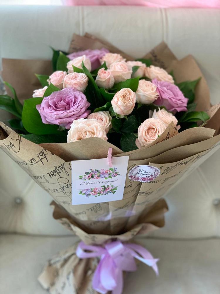 Букет цветов из: Розы в Первомайке