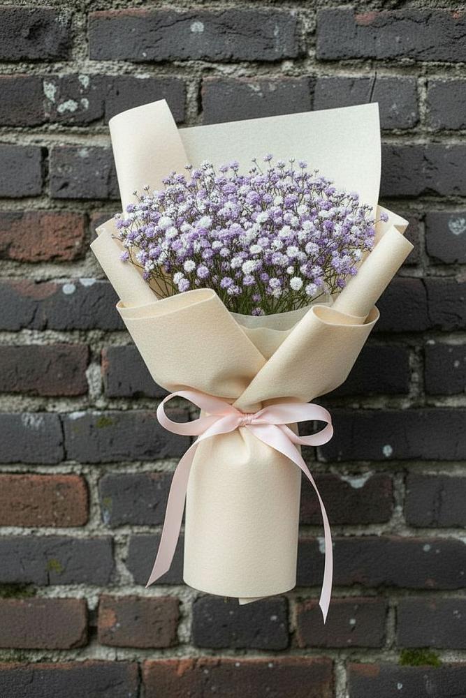 Букет цветов из: Гипсофила в Первомайке