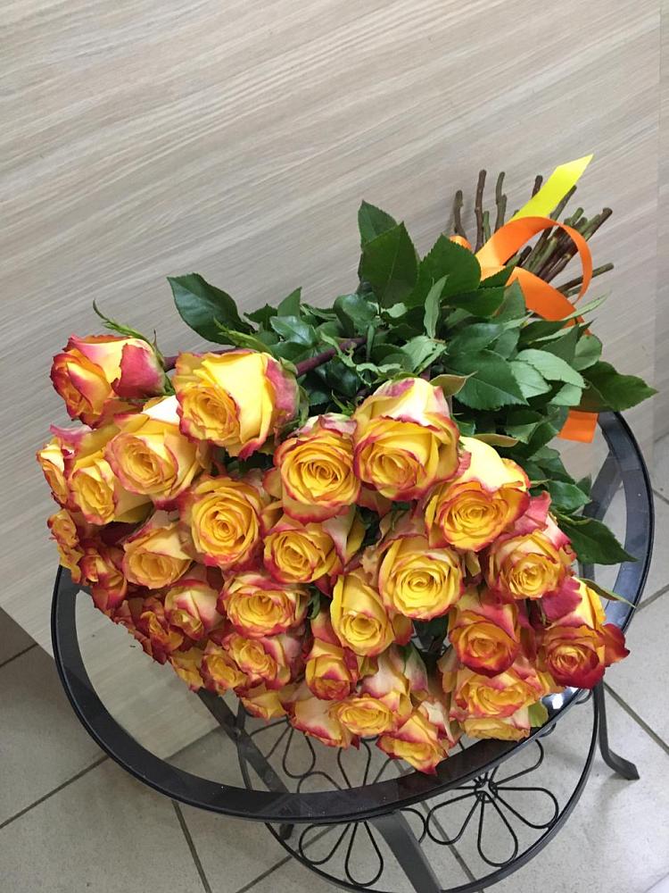 Букет Желтые розы в Первомайке