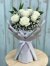 Букет цветов из:  Розы в Первомайке