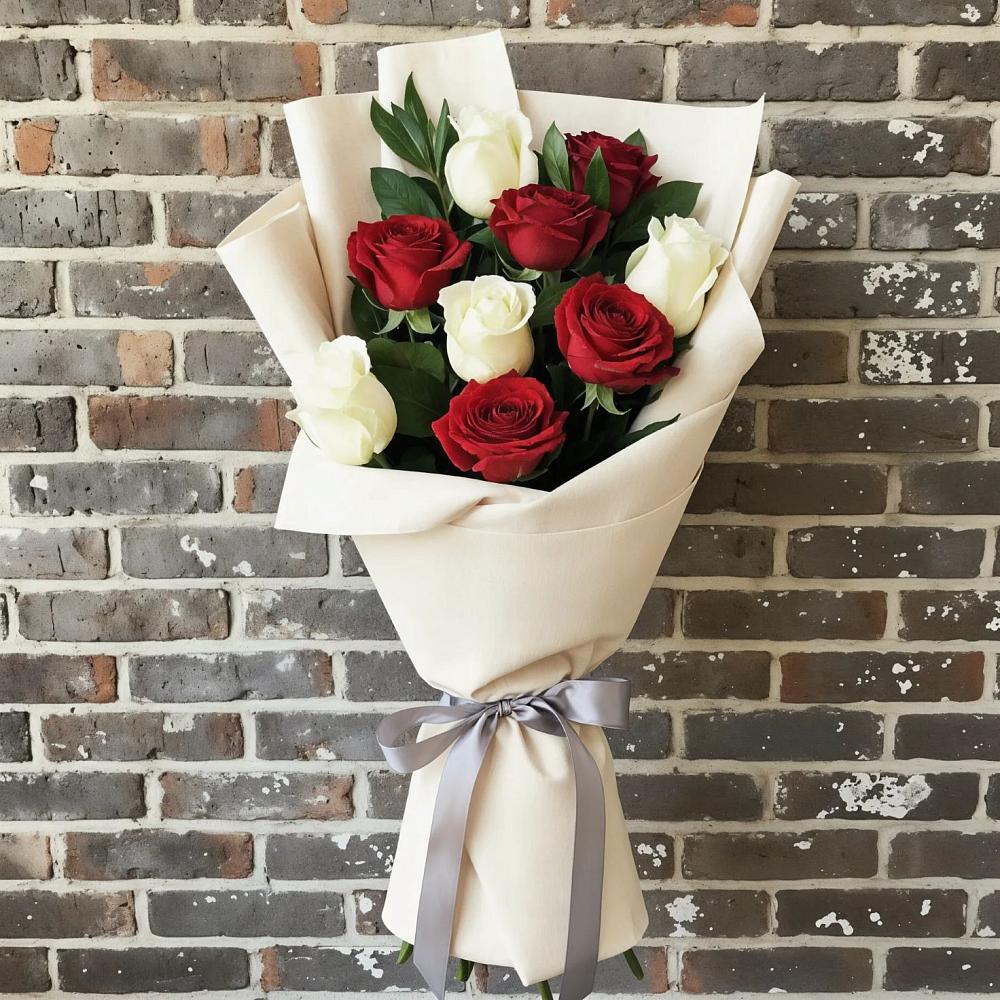 Букет цветов из: Розы в Первомайке