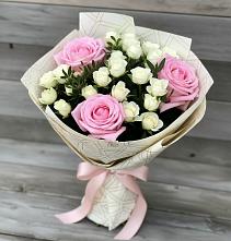 Букет цветов из:  Розы в Первомайке