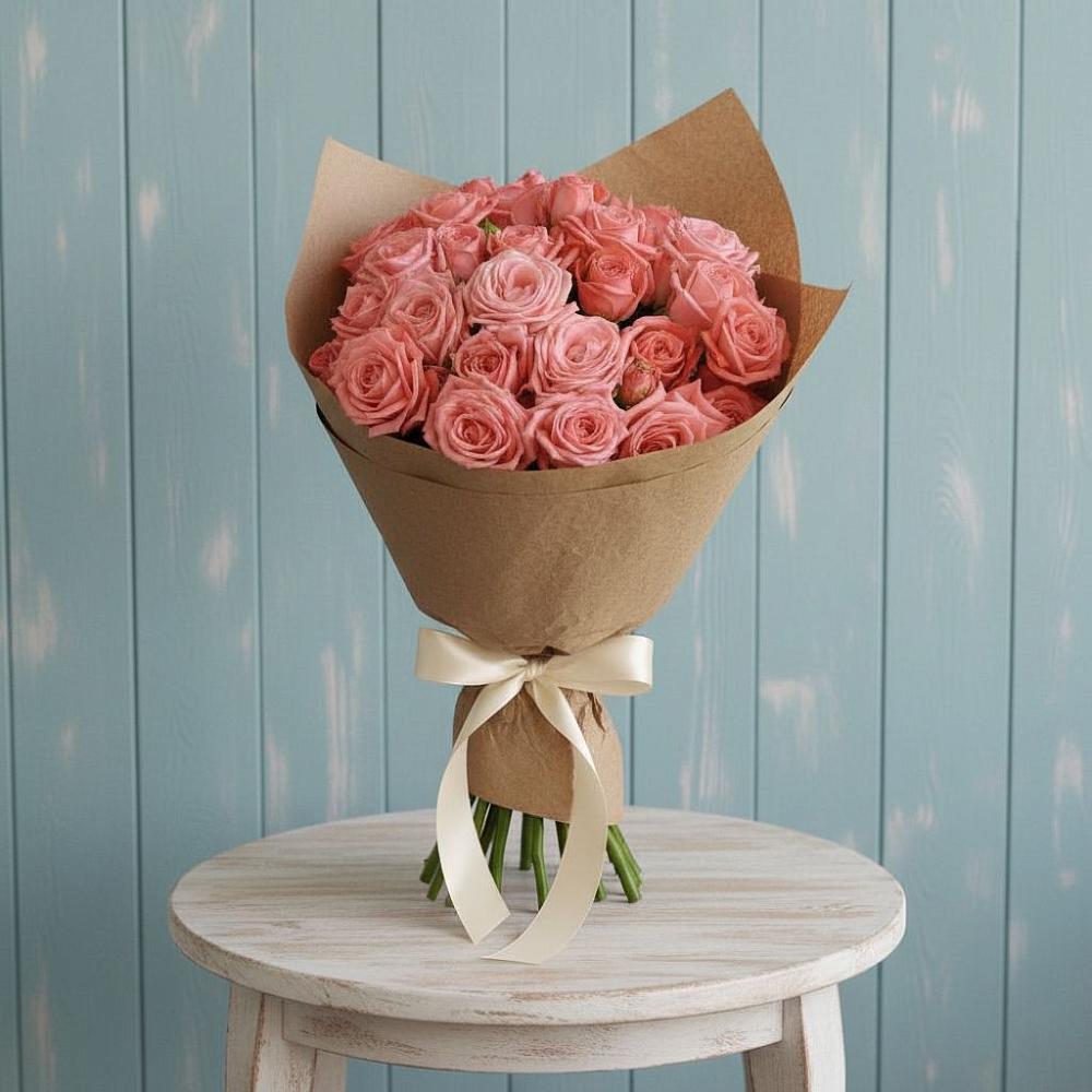 Букет цветов из: Розы в Первомайке