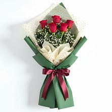 Букет цветов из:  Розы в Первомайке