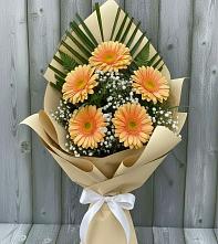 Букет цветов из:  Герберы в Первомайке