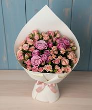 Букет цветов из:  Розы в Первомайке